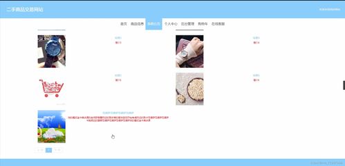 java計算機畢業設計二手商品交易網站源碼 系統 lw 數據庫 調試運行